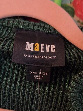 Anthropologie Maeve Shrug NWT O/S